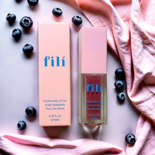 berry-jam hydrating lip oil 🫐